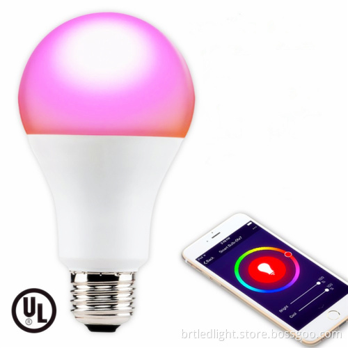 Alex Smart Light Bulb: RGBCW Wi-Fi LED A60 Dimmable Multicolor Lights